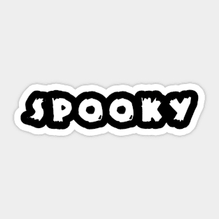 Spooky Sticker